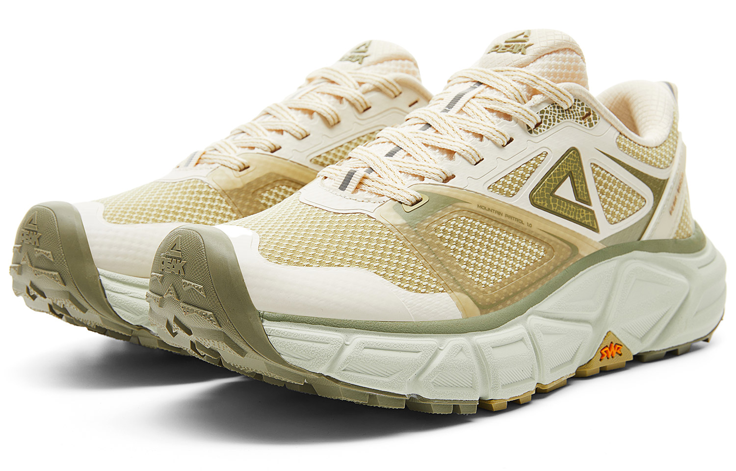 PEAK Cushioning Slip Resistant Rebound Low top Running Shoes Men’s Withered Green