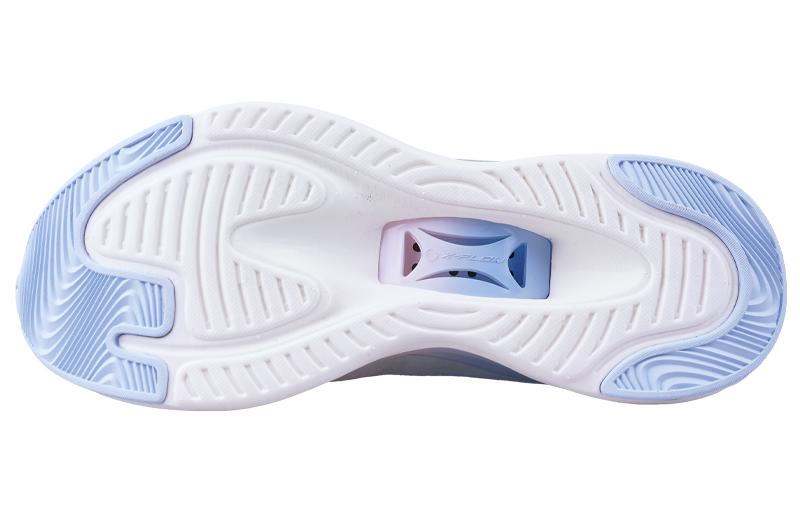 XTEP Qing Feng 5.0 Slip Resistant Abrasion Resistant Low top Running Shoes Women’s Blue Pink