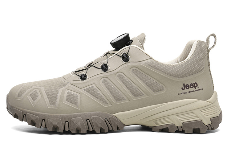 Jeep Lightweight Abrasion Resistant Low top Outdoor Shoes Men’s Sand