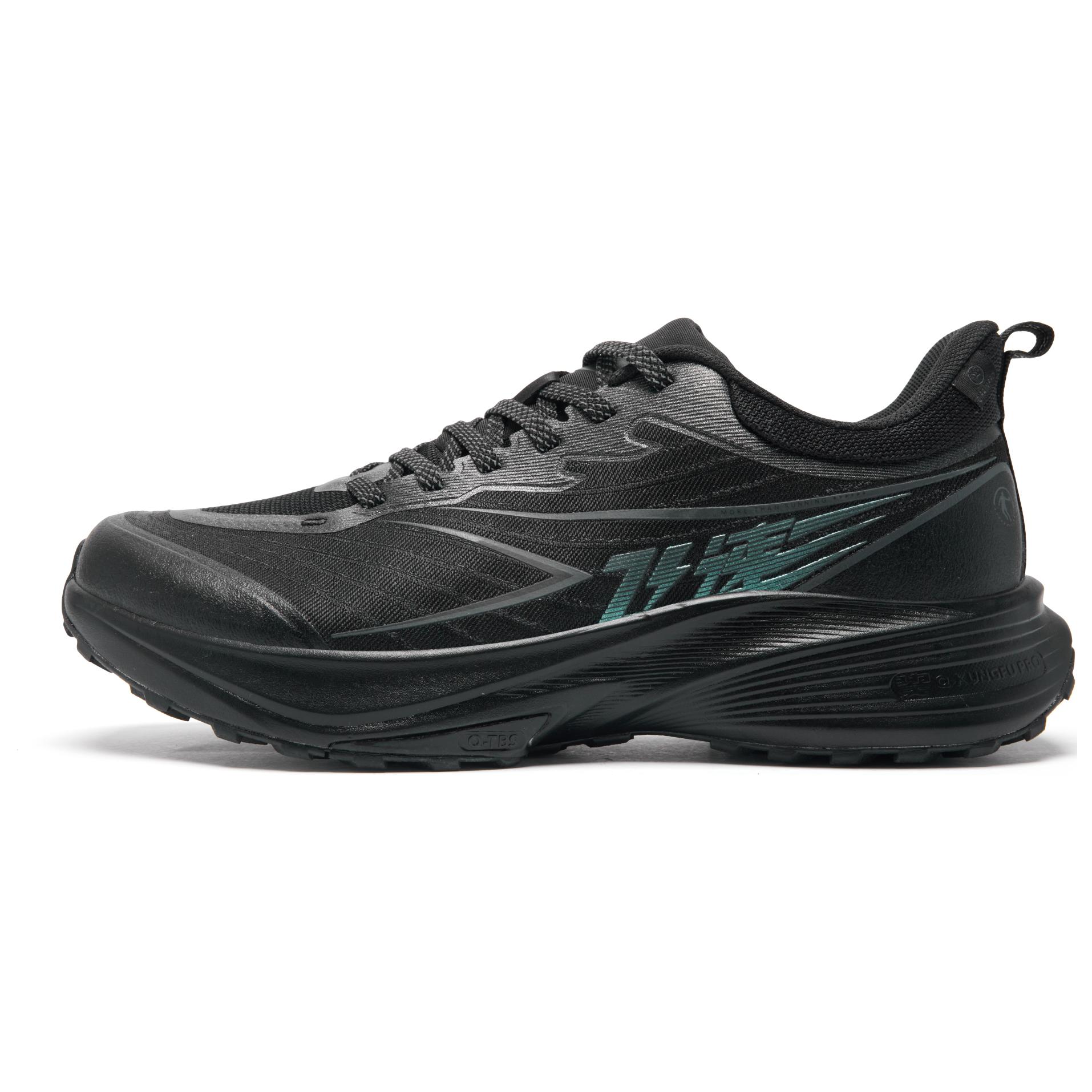 QIAODAN Flying Speed 2TR Running Shoes Men’s Low Top Black
