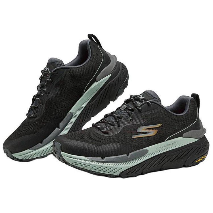 Skechers Max Cushioning Premier Trail 2.0 Abrasion Resistant Breathable Rebound Low top Running Shoes Men’s Black