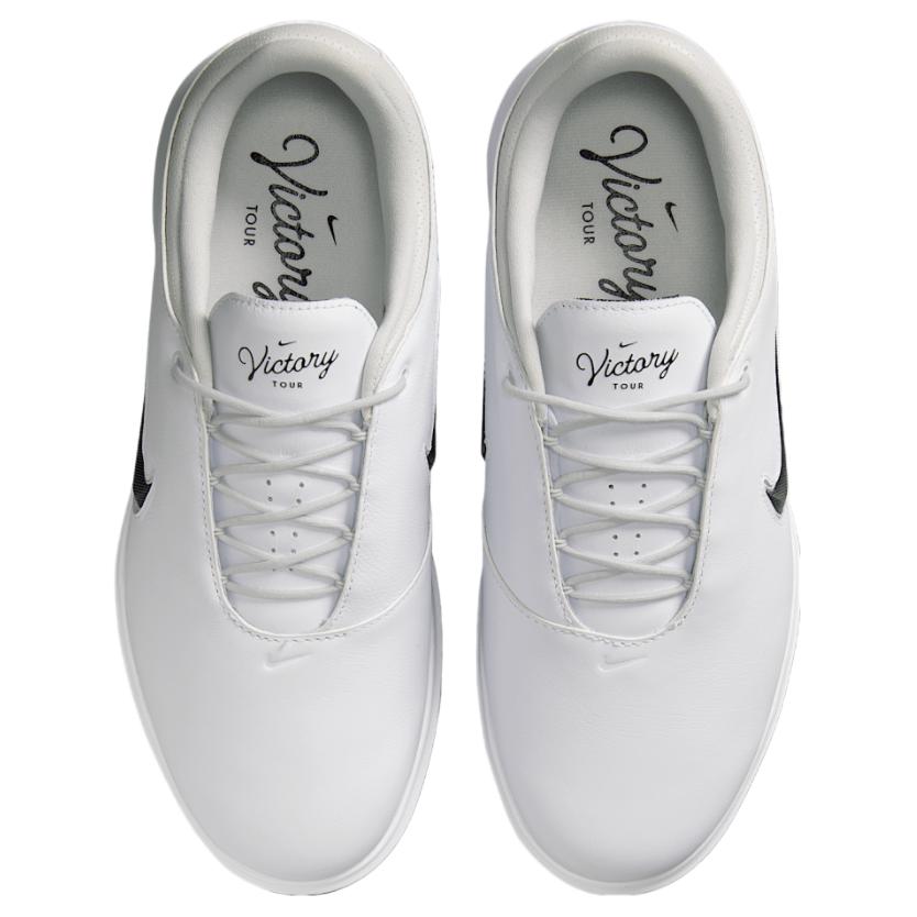 Nike Victory Tour 4 Soft And Comfortable Slip Resistant Abrasion Resistant Low top Golf Shoes Unisex White
