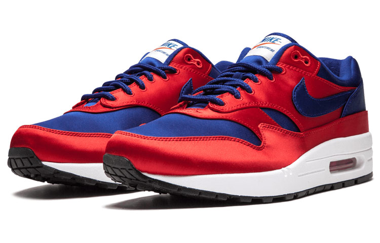 Унисекс кроссовки Nike Air Max 1 Stain Pack (красно-синие) — фото 3