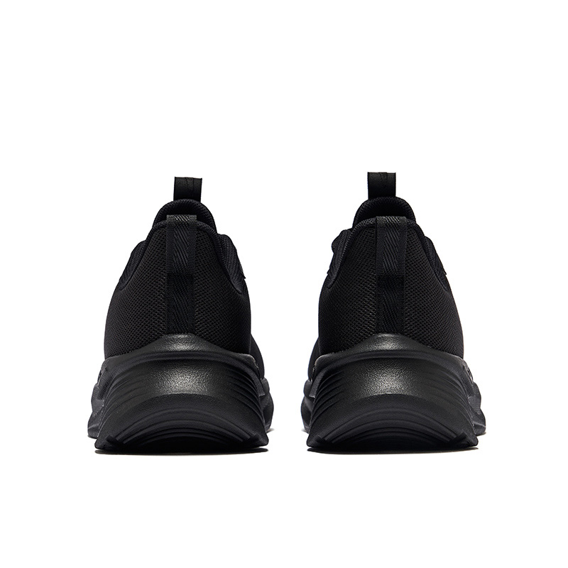 Erke Running Shoes Men’s Low Top Black