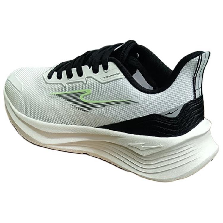 Erke Cushioning Abrasion Resistant Breathable Low top Running Shoes Men’s Black White