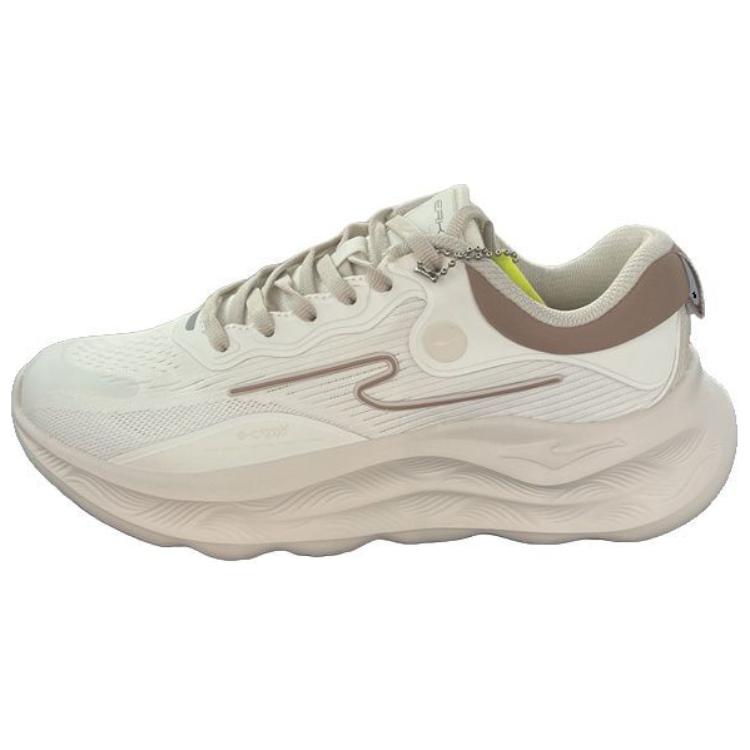 Erke Abrasion Resistant Breathable Low top Casual Running Shoes Women’s White Pink