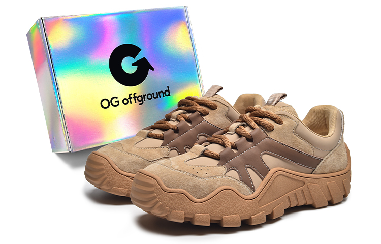 OG Offground Endless Wilderness Breathable And Lightweight Low top Outdoor Shoes Unisex Mountain Sand