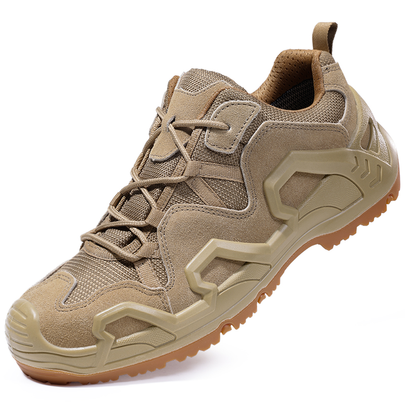 LANOUDUN Impact Resistant Support Low top Outdoor Shoes Men’s Tan
