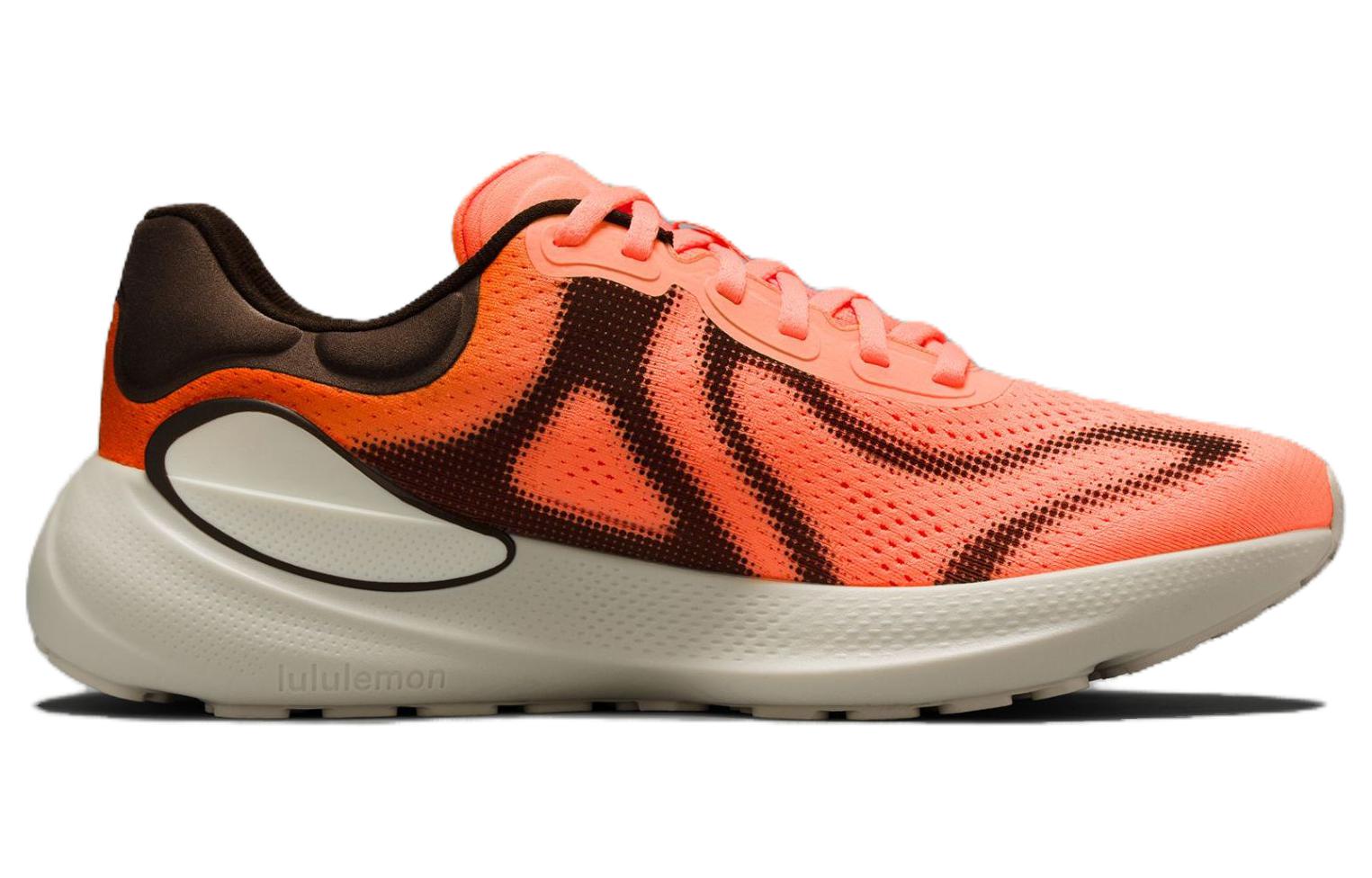 Lululemon Beyondfeel Mesh Cushioning Breathable Lightweight Low top Casual Running Shoes Men’s Orange
