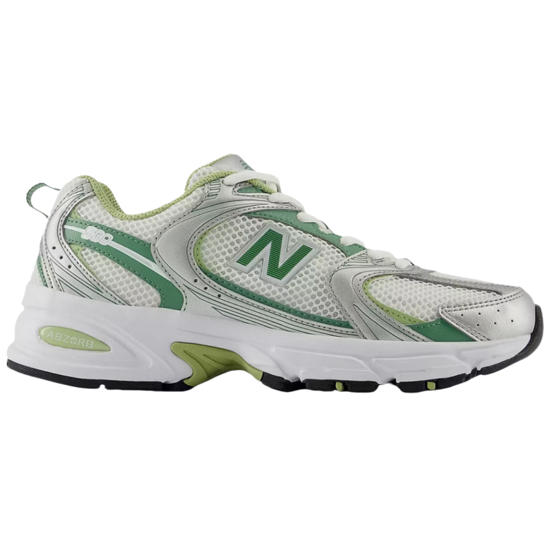 530 New Balance ‘Silver Metallic Mallard Green’