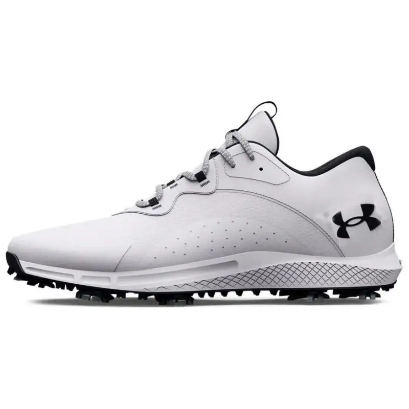 Under Armour Charged Draw 2 Wide Golf Shoes 'Halo Grey'