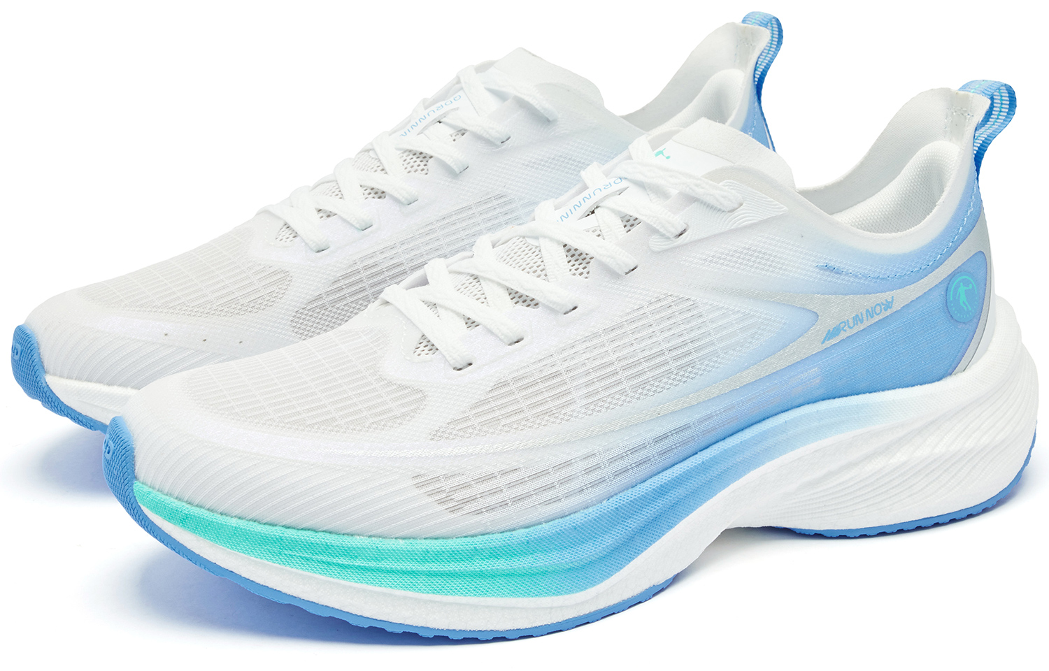 QIAODAN Light Speed 5.0 PLUS Fabric Cushioning Slip Resistant Abrasion Resistant Breathable Lightweight Low top