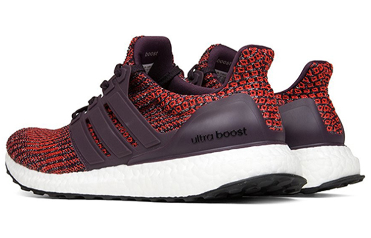 Мужские кроссовки adidas ULT Deep Burgundy (бордовые) — фото 4
