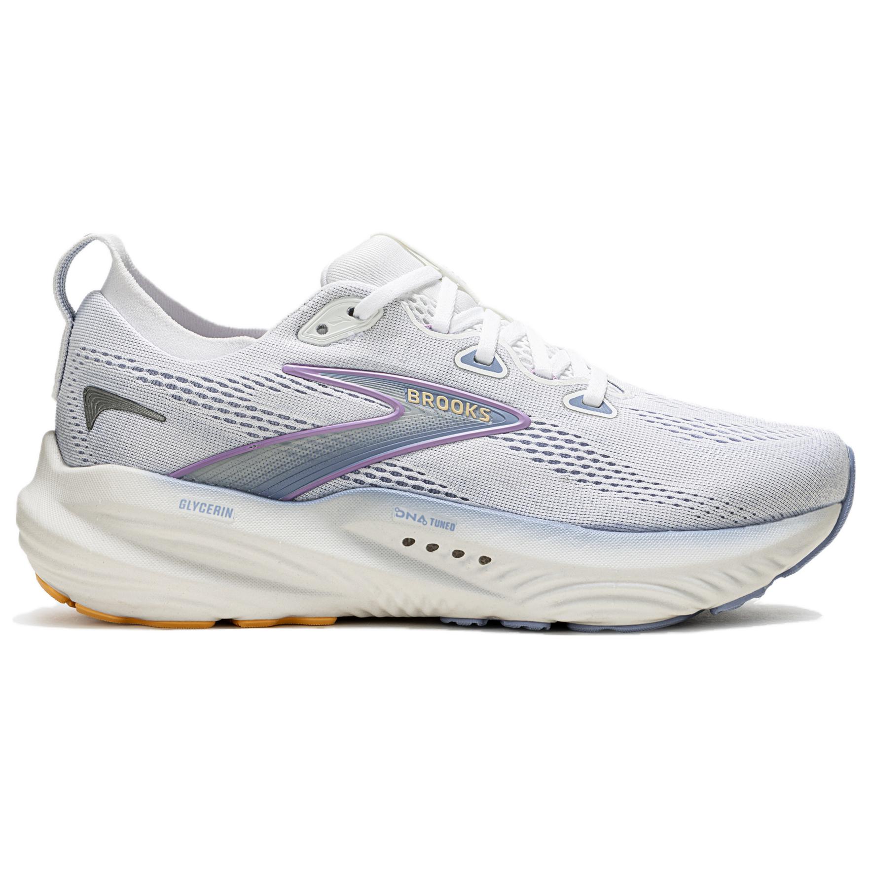 Brooks Glycerin 22 Comfortable Low top Running Shoes Women’s Purple White