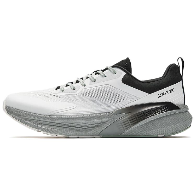 Anta Burning Exercise Lightweight Anti Slip Low top Casual Running Shoes Men’s White Black