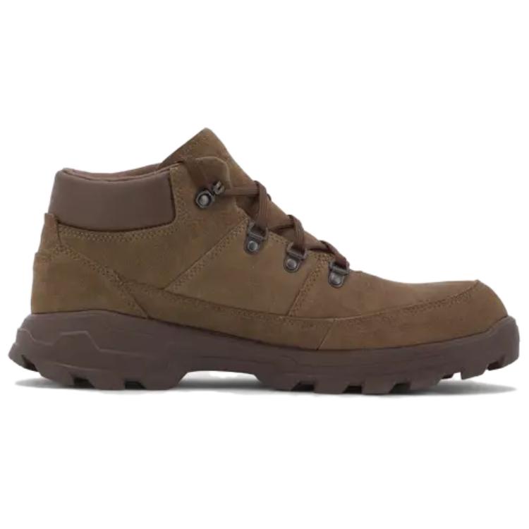 DECATHLON Cushioning, Wear Resistant Mid top Outdoor Shoes Men’s Brown