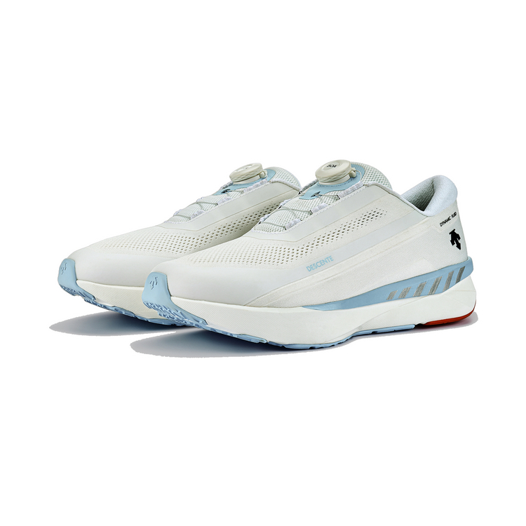 DESCENTE RUNNING Low top Sports Running Shoes Men’s White