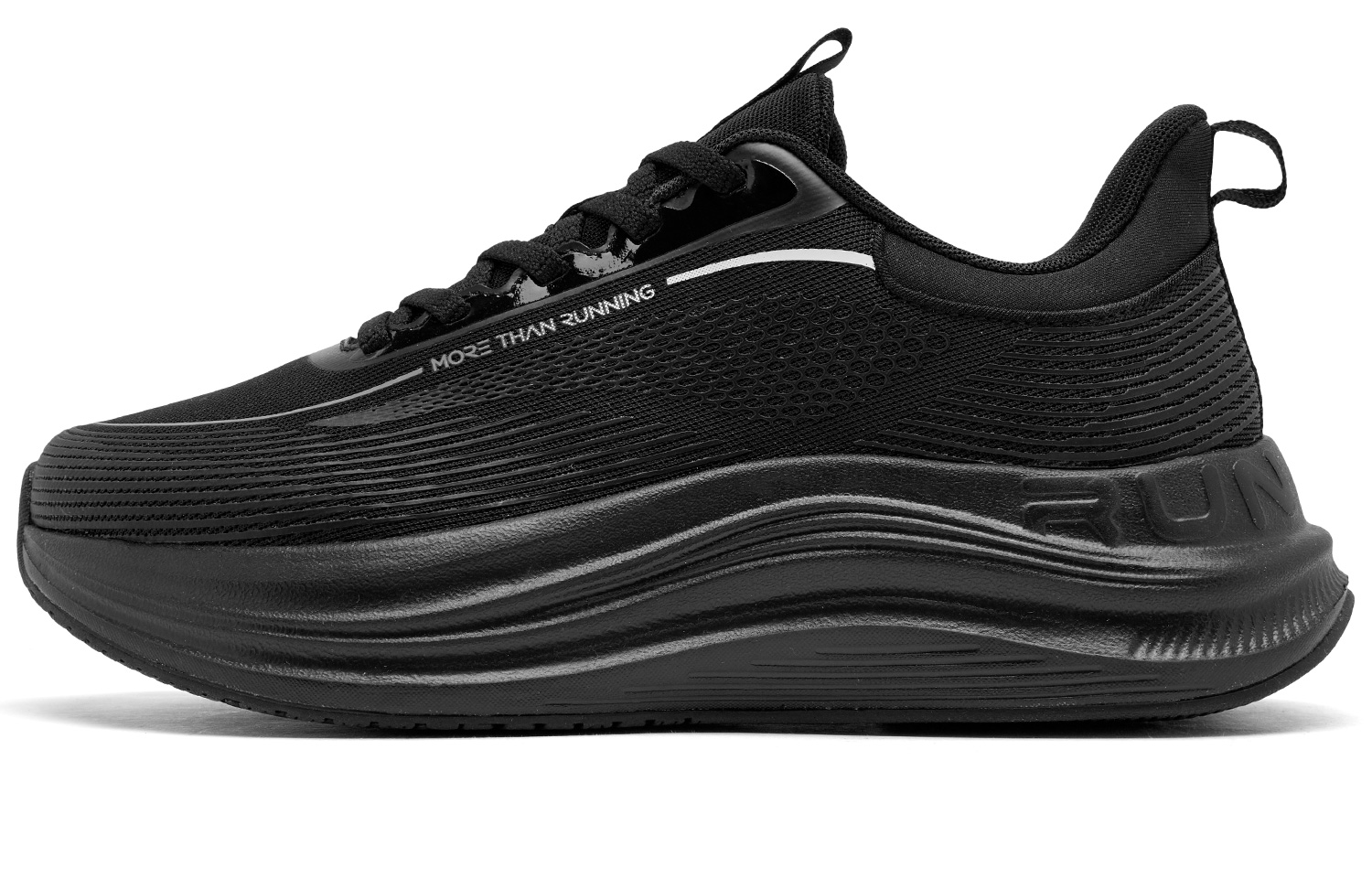 QIAODAN Fabric Cushioning Slip Resistant Abrasion Resistant Breathable Lightweight Height Increasing