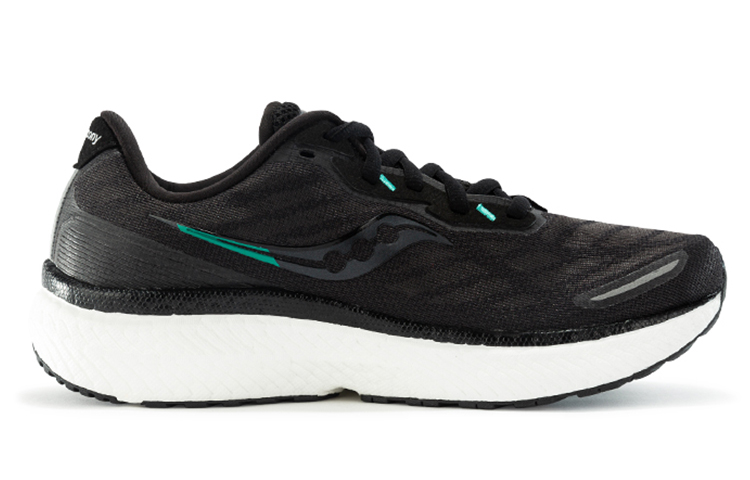 saucony Women’s Triumph 19 Wide ‘Black White’