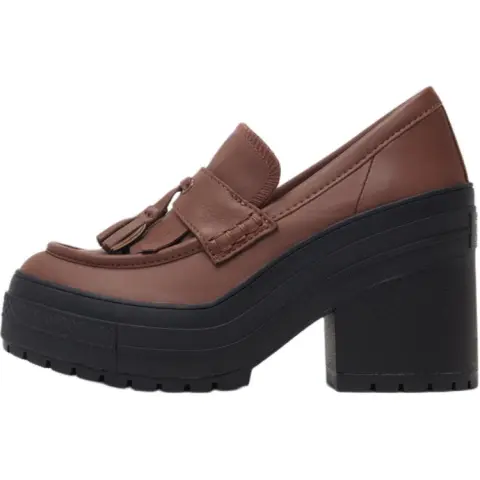 Chuck 70 De Luxe Wmns Converse Heel Loafer Platform Low 'Dark Roast' Women's