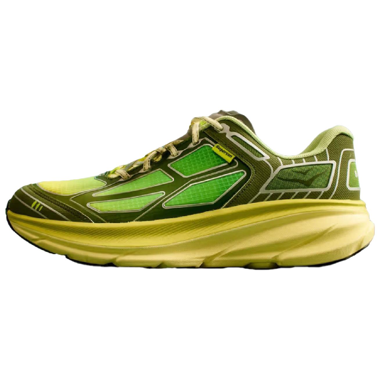 SUPERVSN x HOKA ONE ONE CLIFTON ONE 9 Running Shoes Unisex Green