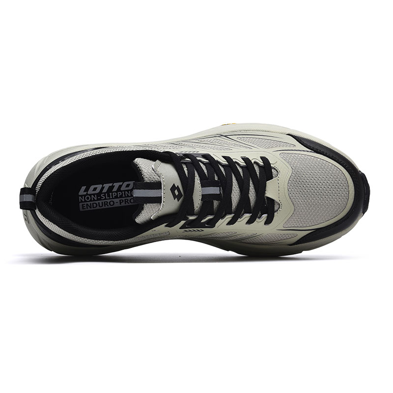 LOTTO Chryso V2 Non slip, Wear resistant, Impact resistant Low top Outdoor Shoes Men’s Gray Green