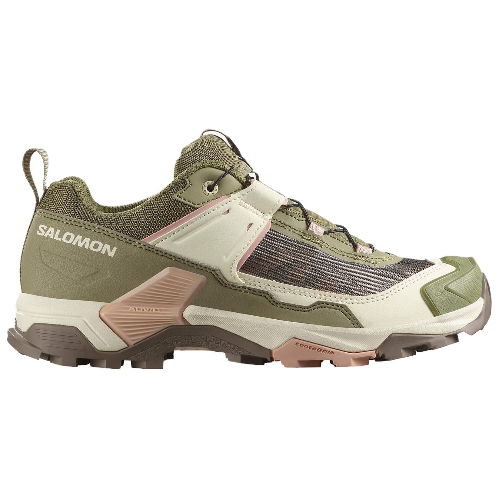 SALOMON Slip Resistant Abrasion Resistant Slip Resistant Abrasion Resistant Low top Outdoor Shoes Women’s Green