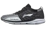 Li Ning Light Shuttle Running Shoes Women's Low Top Black/White