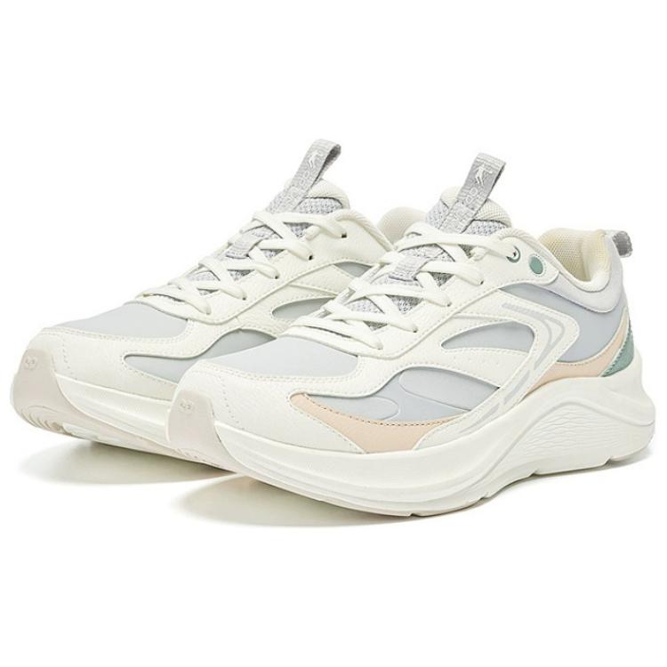 QIAODAN Slip Resistant Abrasion Resistant Slip Resistant Abrasion Resistant Low top Casual Running Shoes Women’s