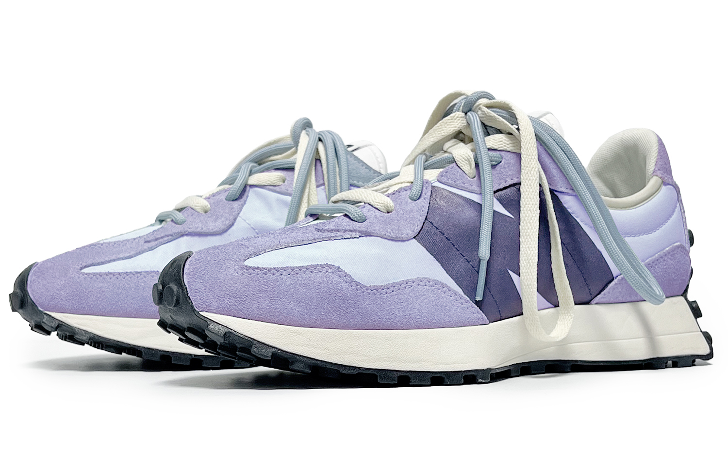 New Balance NB 327 Abrasion Resistant Low top Running Shoes Unisex Purple