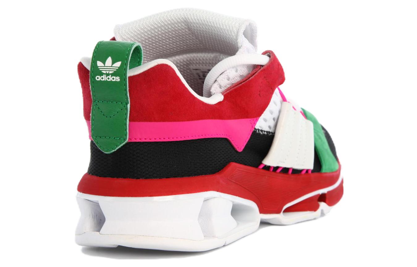 Мужские кроссовки adidas originals Twinstrike ADV (красно-зелено-черно-белые) — Красный / зелёный / чёрный / белый — фото 4