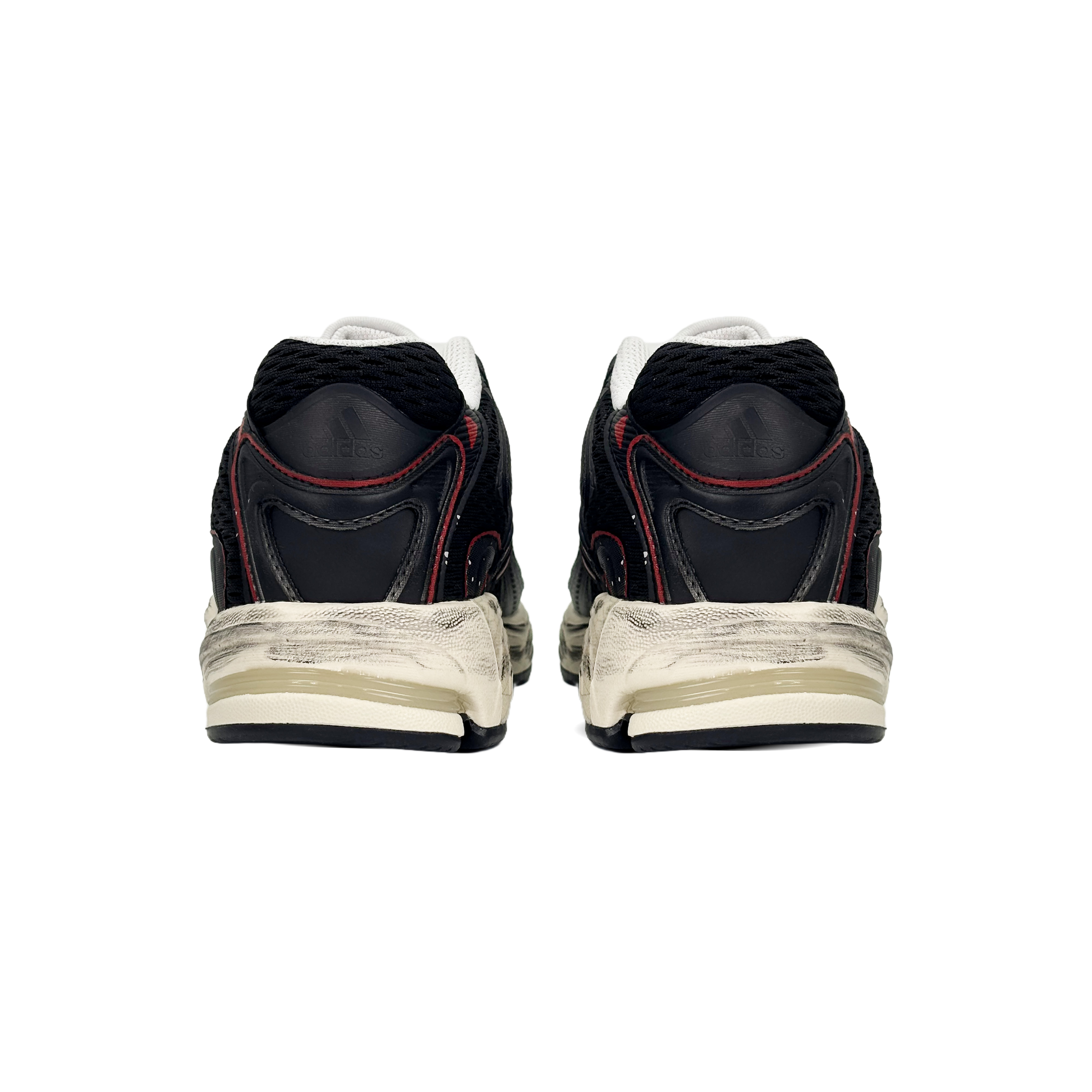 Adidas Originals Response Cl Abrasion Resistant Low top Running Shoes Unisex Black Red