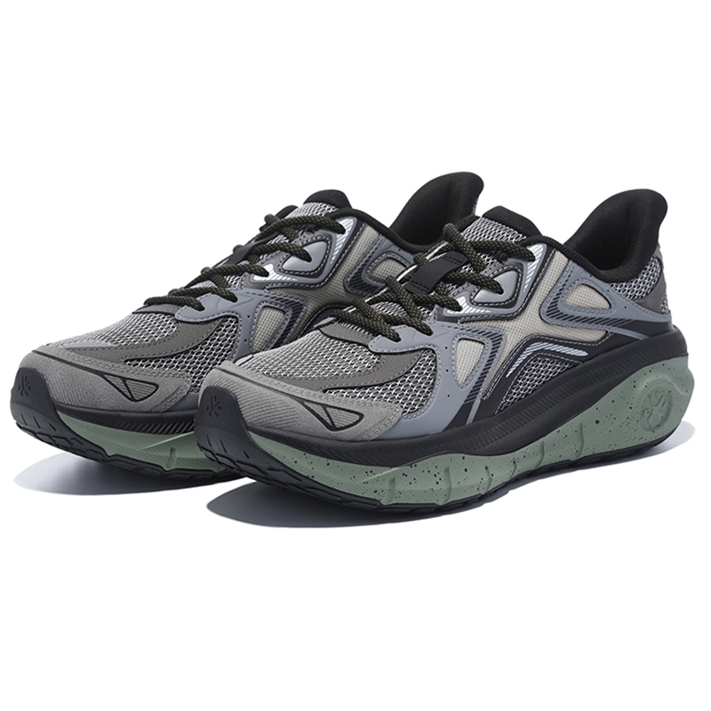 BMAI Expedition Thick Path Leather, Mesh Cushioning Coverage Support Breathable Cushioning Coverage Support Breathable