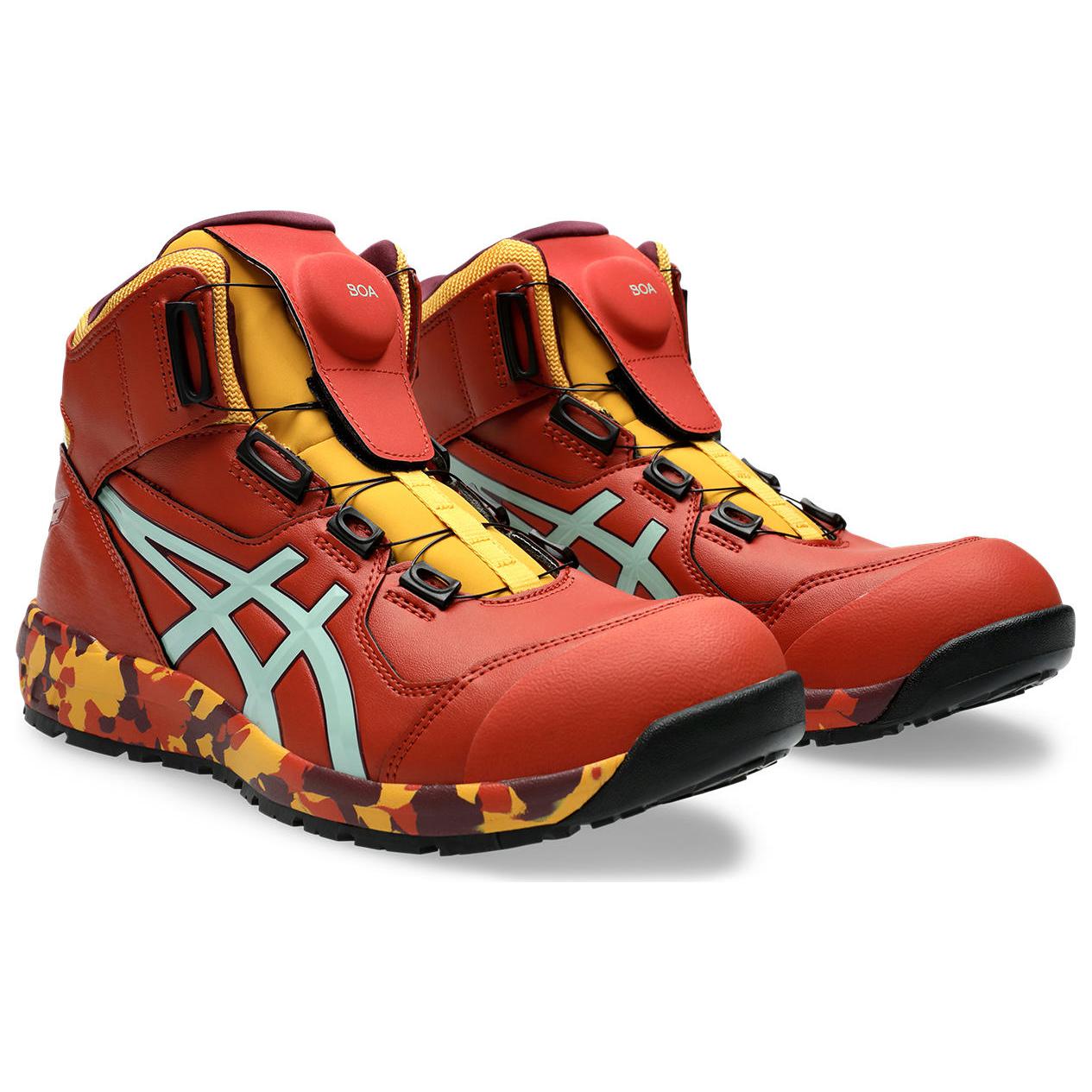 ASICS Winjob High top Running Shoes Unisex Red