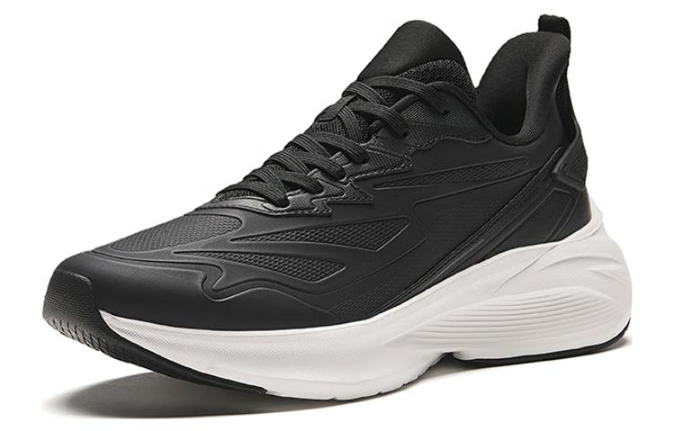 Anta Cushioning, Wear Resistant Low top Long Distance Running Sprint Running Shoes Men’s Black White