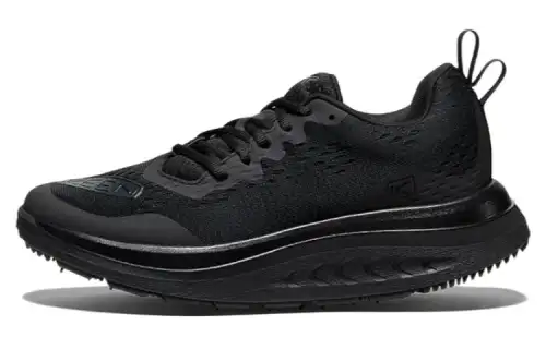 Keen WK400 Cushioning, Wear Resistant Low top Outdoor Shoes Women's Black