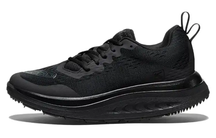 Keen WK400 Cushioning, Wear Resistant Low top Outdoor Shoes Women's Black