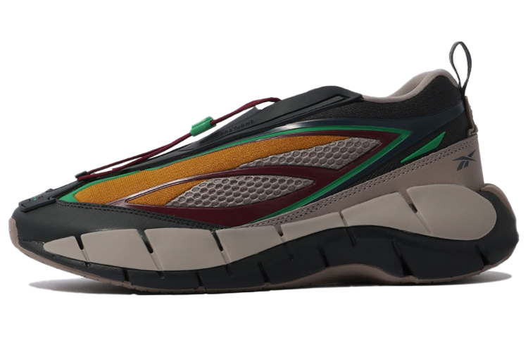 Кроссовки Reebok Zig 3D Storm Hydro (черно-коричневые)
