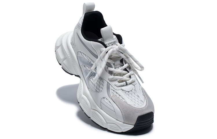 OG Offground Shan Xing Slip Resistant, Abrasion Resistant, Breathable Low top Casual Running Shoes Women’s Forest White