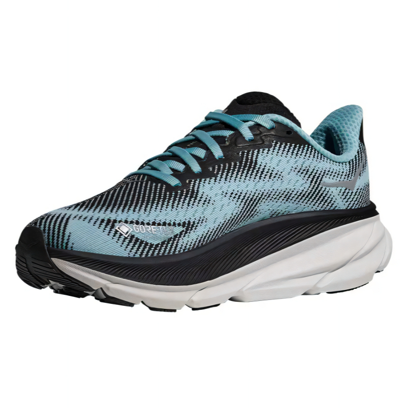 Женские кроссовки HOKA Clifton 9 (черные) — фото 2