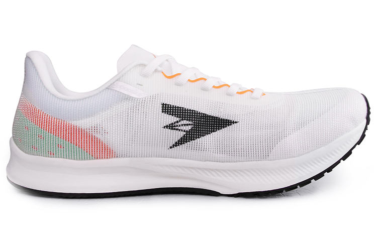 SUPAOSIKE Cushioning Slip Resistant Abrasion Resistant Low top Sprint Running Shoes Unisex White