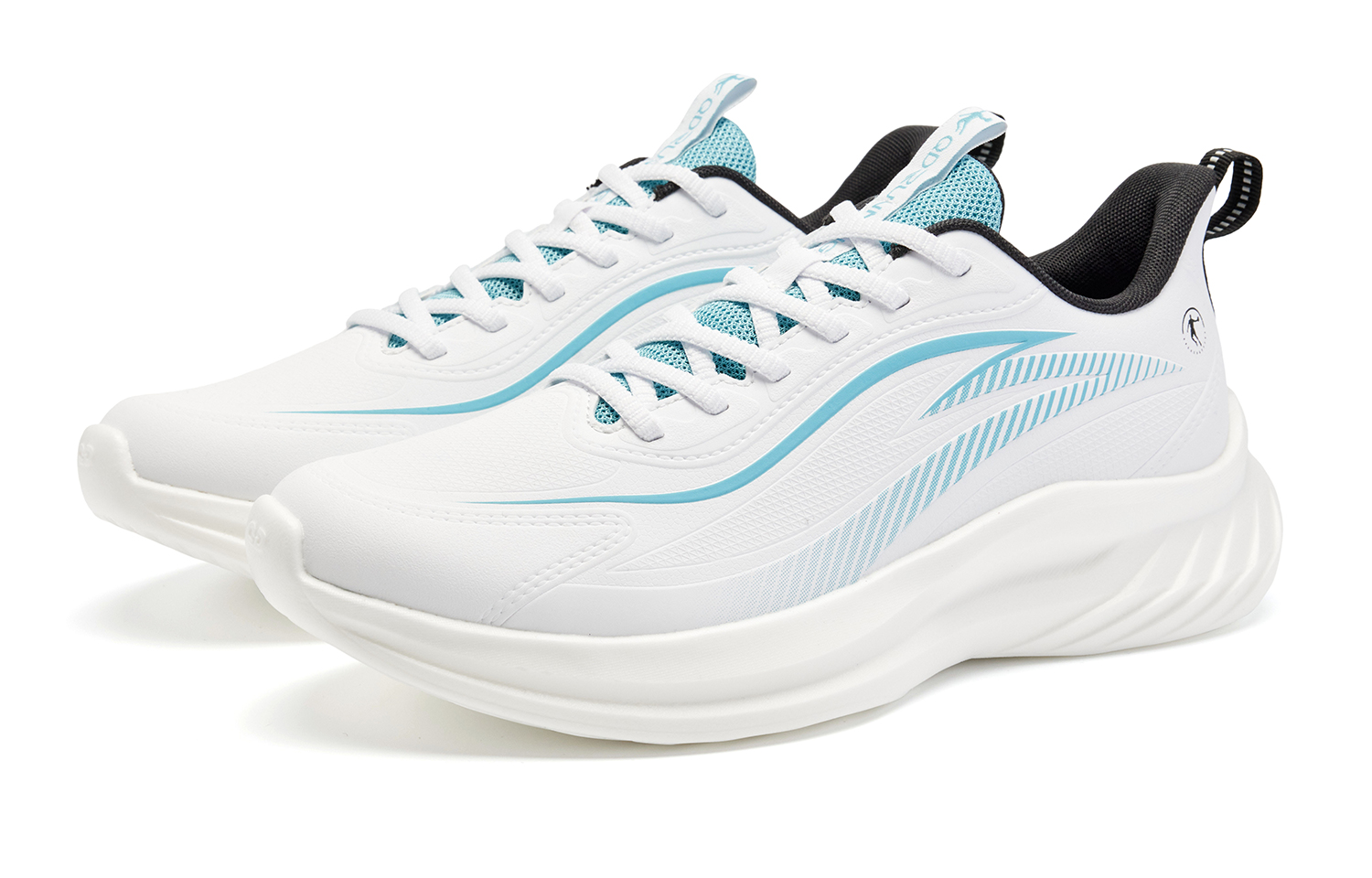 QIAODAN Enjoy The Rain Cushioning Slip Resistant Abrasion Resistant Waterproof And Breathable Lightweight Rebound