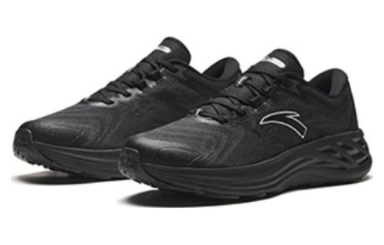 Anta Cushioning, Wear Resistant Low top Running Shoes Men’s Black Gray