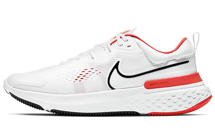 Nike React Miler 2 'White Black Chile Red'