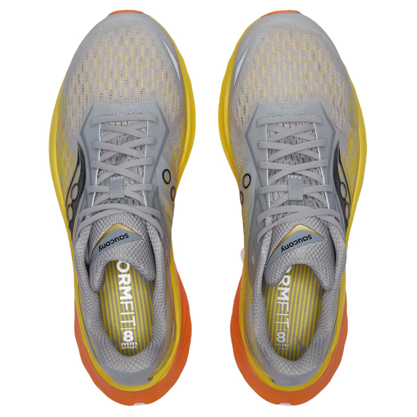 Saucony SLAY Full Speed 3 Abrasion Resistant Abrasion Resistant Low top Running Shoes Unisex Yellow Gray