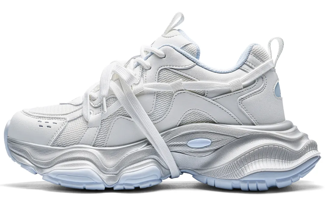Kappa Starry Sea Back to Back Slip Resistant, Abrasion Resistant, Height Increasing Low top Chunky Sneakers Women's