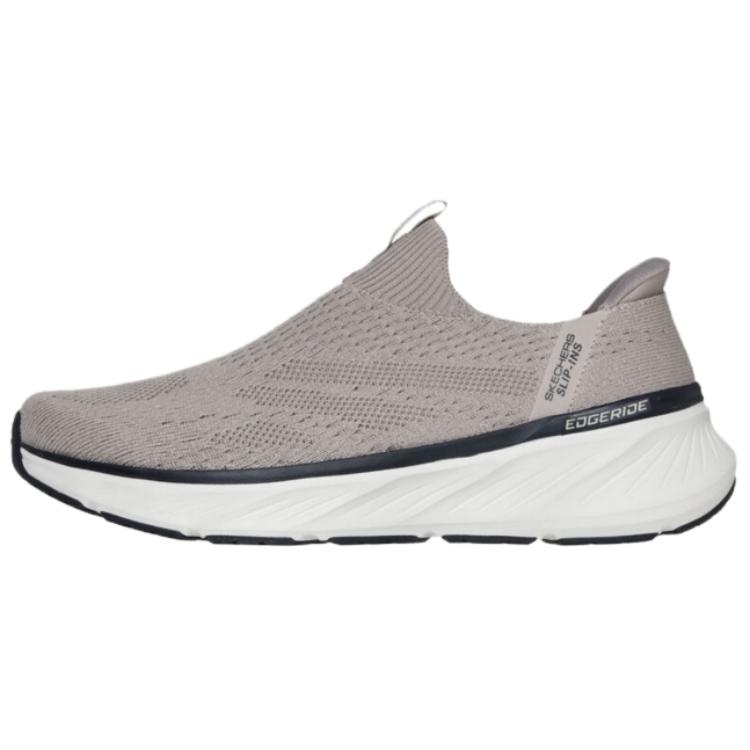 Skechers Edgeride Abrasion Resistant Low top Casual Running Shoes Men’s Taupe
