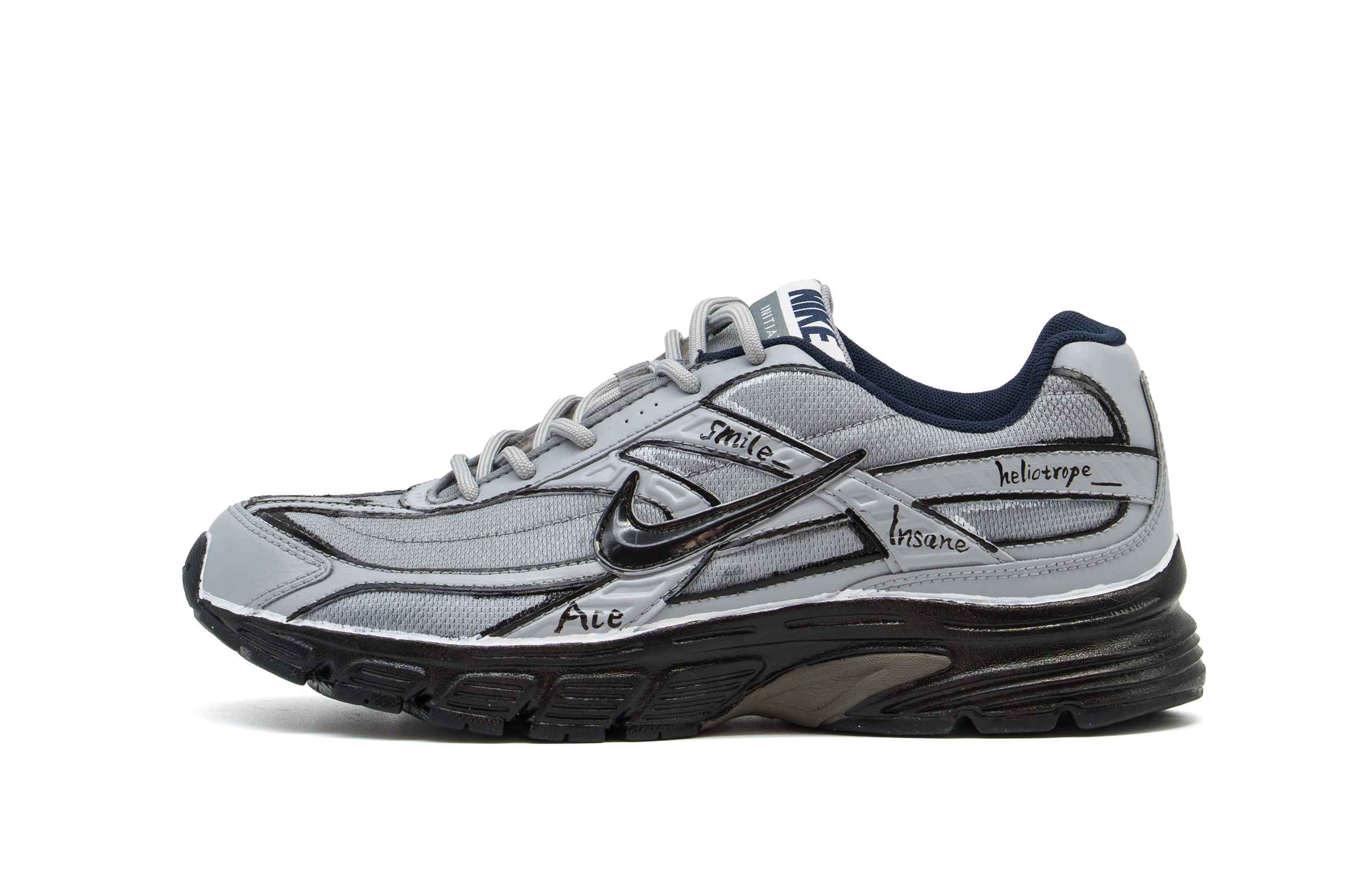 Nike Initiator Cushioning Breathable Low top Running Shoes Men’s Gray