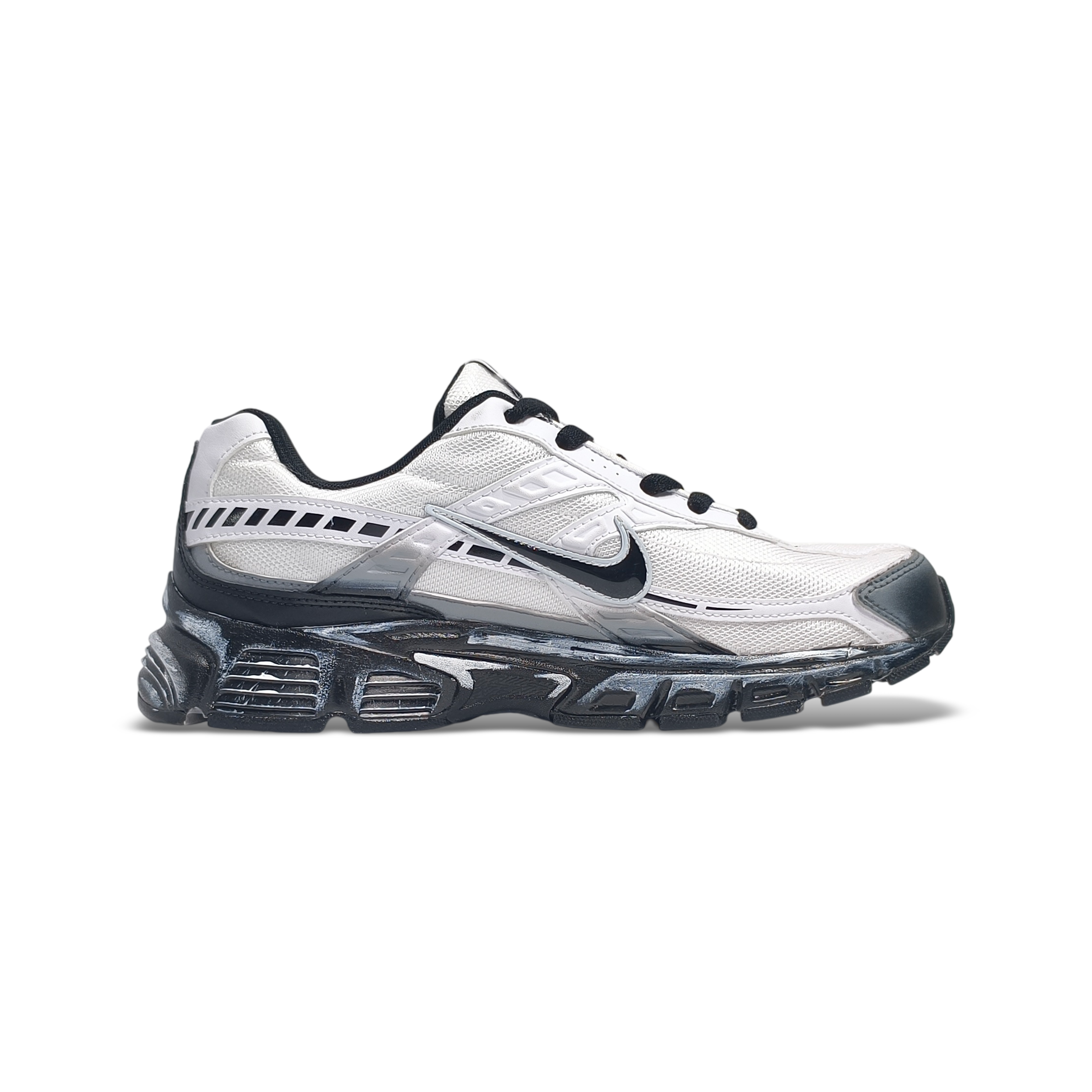 Nike Initiator Wear resistant And Lightweight Low top Running Shoes Unisex Black White