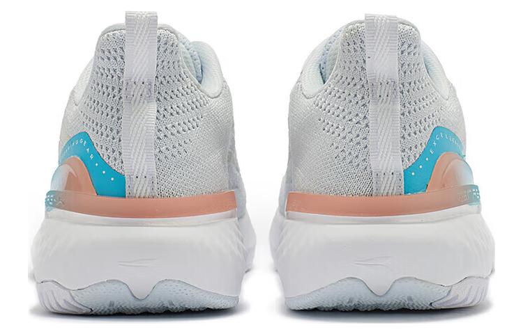 361° Slip Resistant, Abrasion Resistant, Breathable Low top Running Shoes Women's White Blue